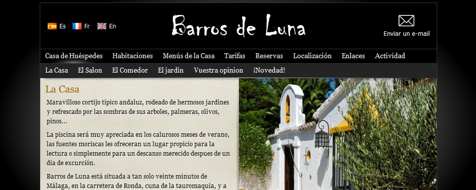 Captura de imagen sitio web Barros de Luna